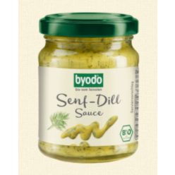 Mustáros-kapros szósz, bio, Byodo (125ml)