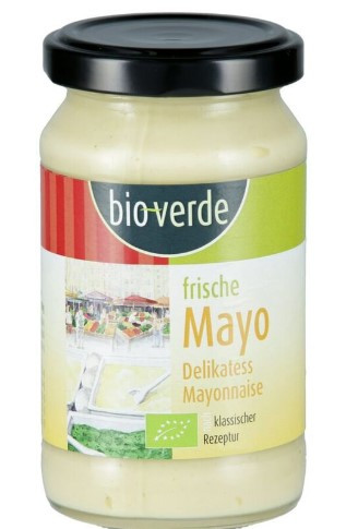 Friss majonéz, bio, Bio Verde (165g)