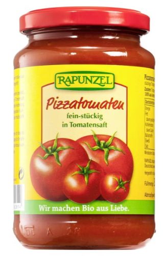 Pizza-paradicsomszósz, bio, Rapunzel (340 g)