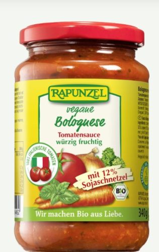 Bolognai szósz, vegetariánus, bio, Rapunzel (340 g)