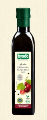Balzsamecet, "Aceto Balsamico", 6% sav, bio, Byodo (500ml)