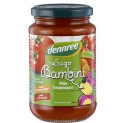 Bambini gyermek paradicsomszósz, bio, Dennree (500g)