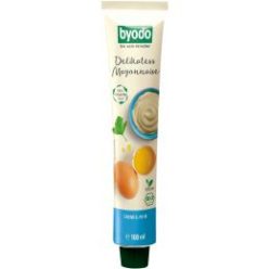 Majonéz, delikatess, tubusos, bio, Byodo (100ml)