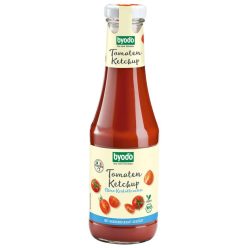   Ketchup, paradicsomos, cukormentes, agávé-sziruppal, bio, Byodo (500ml)