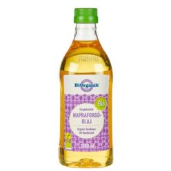 Napraforgó olaj, szagtalanított, bio, Biorganik (1000ml)