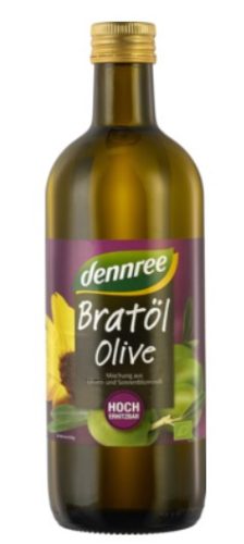 Oliva sütőolaj napraforgóval, bio, Dennree (1000ml)