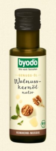 Dió olaj, natív, bio, Byodo (100 ml)