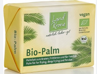 Pálmazsír, bio, LandKrone (250g)