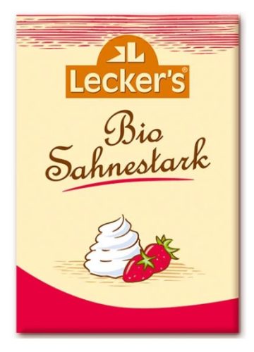Habfixáló szőlőcukorral, bio, Lecker's (8g)