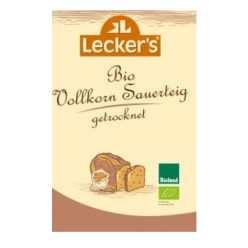   Kovász, szárított, teljes kiőrlésű, bio, Lecker's (30g)
