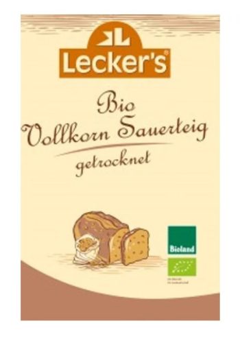 Kovász, szárított, teljes kiőrlésű, bio, Lecker's (30g)