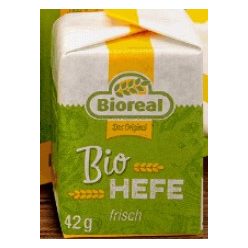 Friss élesztő, bio, Bioreal (42g)