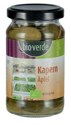 Kapri gyümölcs ecetes lében, bio, Bio Verde (180g)