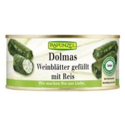 Szőlőlevélbe töltött rizs, bio, Rapunzel (283g)