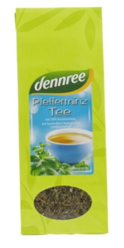 Borsmenta tea, zacskós, bio, Dennree (40g)