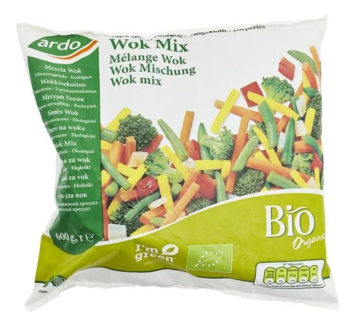 Wok mix, fagyasztott, bio, Ardo (600g)