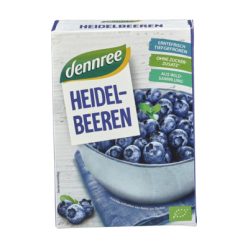 Fekete áfonya, fagyasztott, bio, Dennree (300g)