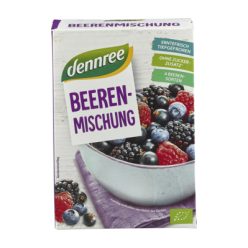 Bogyós gyümölcskeverék, fagyasztott, bio, Dennree (300g)