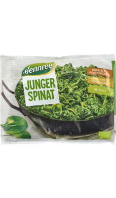 Spenót (parajlevél adagok), bio, Dennree (450g)