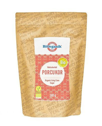 Porcukor nádcukorból, bio, Biorganik (500 g)
