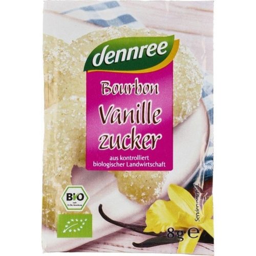 Bourbon vaníliás cukor, bio, Dennree (8g)