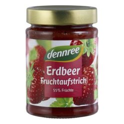 Eper lekvár, bio, Dennree (340g)