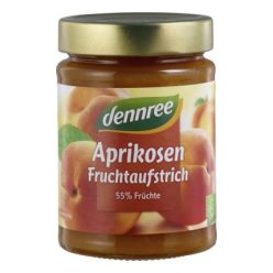Sárgabarack lekvár, bio, Dennree (340g)