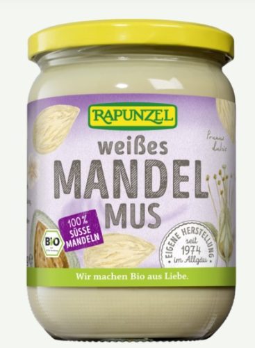 Fehér mandulakrém, bio, Rapunzel (250 g)