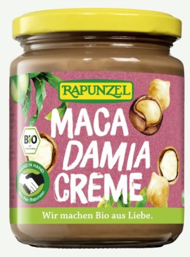 Makadámia diókrém, bio, Rapunzel (250g)