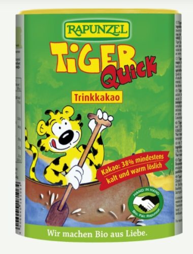 Kakaóital, instant, bio, Tiger Quick (400 g)