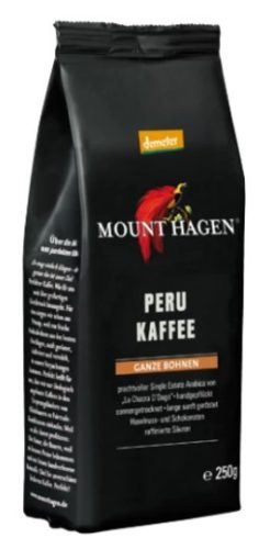 Pörkölt kávé, szemes, Peru, Demeter, Mount Hagen (250g)