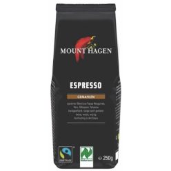   Espresso kávé, őrölt, Fair Trade, bio, Mount Hagen (250g)
