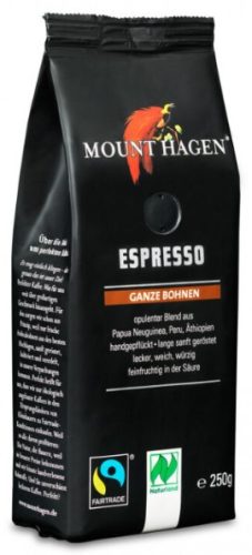 Espresso kávé, szemes, bio, Mount Hagen (250g)