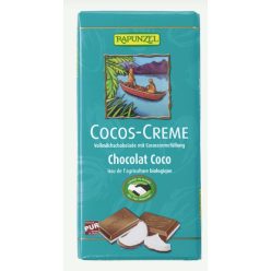 Kókuszos krémcsokoládé, bio, CH, Rapunzel (100g)