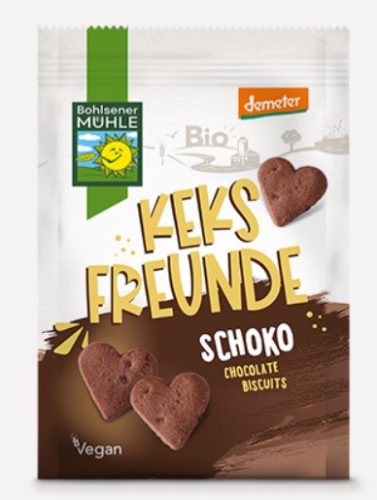 Barátság keksz, csokis, bio, Bohlsener Mühle (250g)