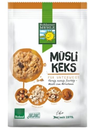 Müzli keksz, bio, Bohlsener Mühle (150g)