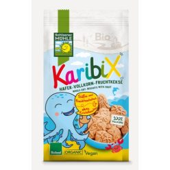   Karibix - tönköly gyümölcsös gyerek keksz, bio, Bohlsener Mühle (150g)