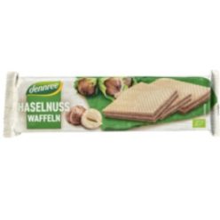 Mogyorós waffel, bio, Dennree (175g)
