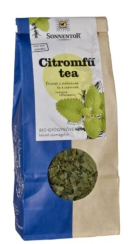 Citromfű tea, zacskós, bio, Sonnentor (50 g)