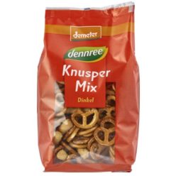   Party mix (Knusper mix) tönkölybúzából, Demeter, Dennree (200g)
