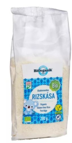 Gluténmentes rizskása, bio, BiOrganik (200g)