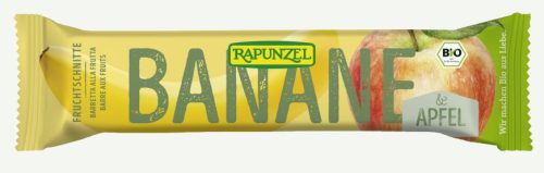 Gyümölcsszelet, alma-banán, bio, Rapunzel (40g)