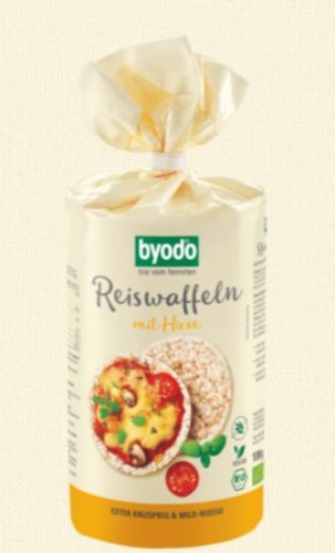 Rizsszelet köles, gluténmentes, bio, Byodo (100g)