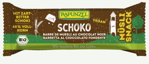 Müzliszelet, csokoládés, bio, Rapunzel (4 * 29 g)