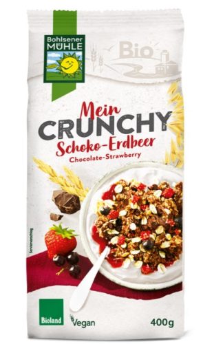 Étcsokoládés crunchy müzli, bio, Bohlsener Mühle (400g)