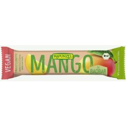Gyümölcsszelet, mangó-baobab, bio, Rapunzel (40g)