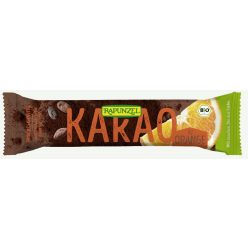 Gyümölcsszelet, kakaó-narancs, bio, Rapunzel (40g)