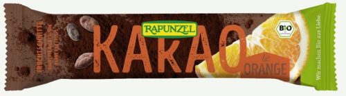 Gyümölcsszelet, kakaó-narancs, bio, Rapunzel (40g)