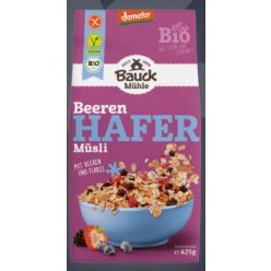   Zab müzli, gyümölcsös, bio, gluténmentes, Bauck Hof (450g)