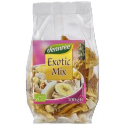 Egzotikus gyümölcsmix, bio, Dennree (100g)